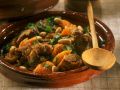 Lamm mit Aprikosen und Mandeln aus der Tajine Rezept