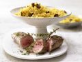 Lammlachs auf Couscous Rezept