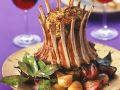 Lammkrone mit Füllung Rezept