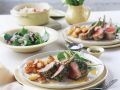 Lammrücken mit Senfkruste Rezept