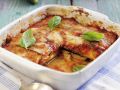 Lasagne aus Zucchini, Mozzarella, Tomaten und Basilikum Rezept