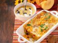 Kürbislasagne mit getrockneten Tomaten Rezept