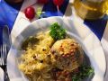 Leberknödel mit Sauerkraut Rezept