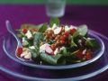 Linsensalat mit Spinat Rezept