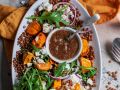 Linsensalat mit Süßkartoffeln Rezept