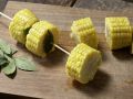 Mais-Lorbeer-Spieße Zubereitung Schritt 2 Mais-Lorbeer-Spieße Zubereitung Schritt 2