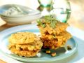 Maispuffer mit Kräuterquark Rezept