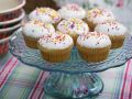 Mandelmuffins mit Zuckerguss Rezept