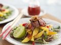 Mangosalat mit Reisnudeln und Rindfleisch Rezept