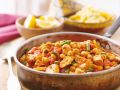 Marokkanische Hühnchen-Kichererbsenpfanne Rezept