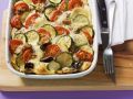Mediterraner Gemüseauflauf mit Mozzarella Rezept
