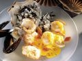 Meeresfrüchte mit Safransauce Rezept