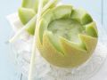 Melonen-Daiquiri in der Galia-Melone Rezept