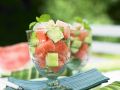 Melonen-Gurken-Salat Rezept