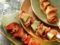 Melonen-Schinken-Spieße Rezept