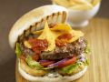 Mexiko-Burger mit Tortillachips Rezept