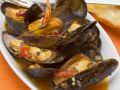 Miesmuscheln im mediterranen Sud Rezept
