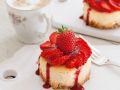 Mini-Erdbeer-Käsekuchen Rezept
