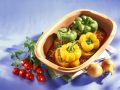 Mit Hackfleisch gefüllte Paprikaschoten Rezept