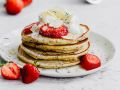 Mohn-Pancakes mit Erdbeeren Rezept