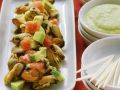 Muschelsalat mit Tomaten- und Avocadowürfeln Rezept