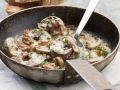 Nieren-Champignon-Pfanne mit Speck Rezept