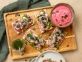 Norwegischer Matjes mit Rote-Bete-Creme Rezept