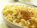 Nudel-Kartoffel-Auflauf mit Zwiebeln Rezept