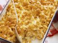 Nudelgratin mit Käse Rezept