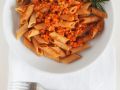 Nudeln mit Linsensauce Rezept