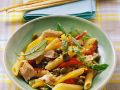 Nudeln mit Tunfisch und Paprika Rezept