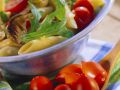 Nudelsalat mit Kirschtomaten und Pilzen Rezept