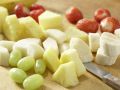 Obst am Spieß Zubereitung Schritt 1 Obst am Spieß Zubereitung Schritt 1