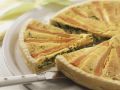 Österliche Quiche mit Karotten und Spinat Rezept