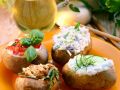 Ofenkartoffeln mit Füllung Rezept
