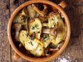 Ofenkartoffeln mit Pfifferlingen Rezept