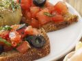 Oliven-Bruschetta Rezept