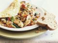 Omelett mit Hähnchen-Gemüse-Füllung Rezept