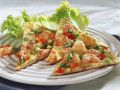 Omelett mit Shrimps Rezept