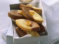 Orangenplätzchen mit Nougat Rezept