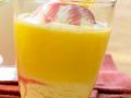 Orangensaft mit Eis Rezept