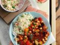 Orientalische Gemüsepfanne mit Couscous Rezept