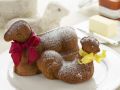 Osterkuchen in Lamm- und Hennenform Rezept