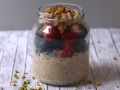 Overnight Oats mit Beeren Rezept