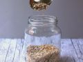 Overnight Oats Zubereitung Schritt 1 Overnight Oats Zubereitung Schritt 1