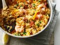 Paella mit Garnelen und Chorizo Rezept