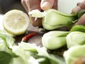 Paksoi aus der Pfanne Zubereitung Schritt 1 Paksoi aus der Pfanne Zubereitung Schritt 1
