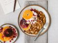 Pancakes mit Orangen und griechischem Joghurt Rezept