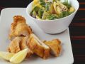 Paniertes Hähnchenbrust mit Kartoffelsalat Rezept
