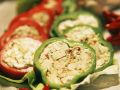 Paprika mit Feta-Füllung Rezept